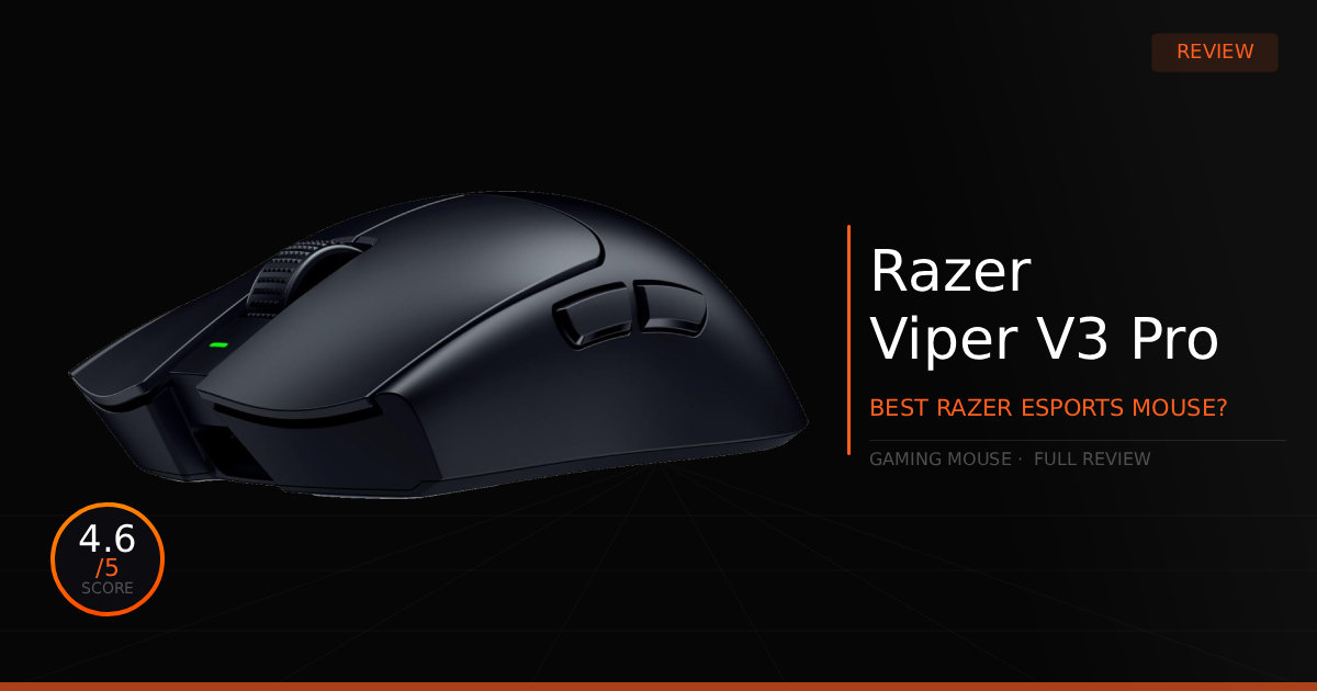 Razer Viper V3 Pro Review - One Of The Best Esports Gaming Mice